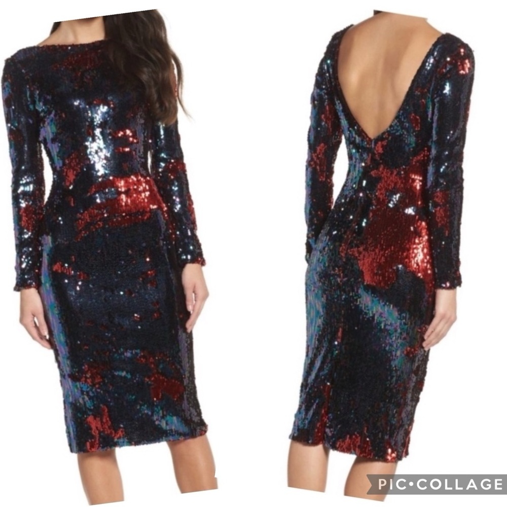 Dress the Population Emery Sequin Dress